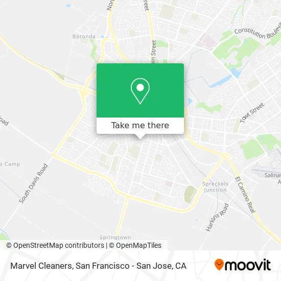 Marvel Cleaners map