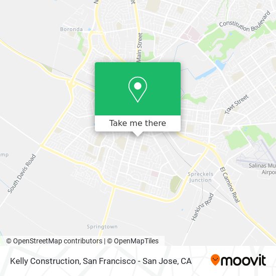 Kelly Construction map