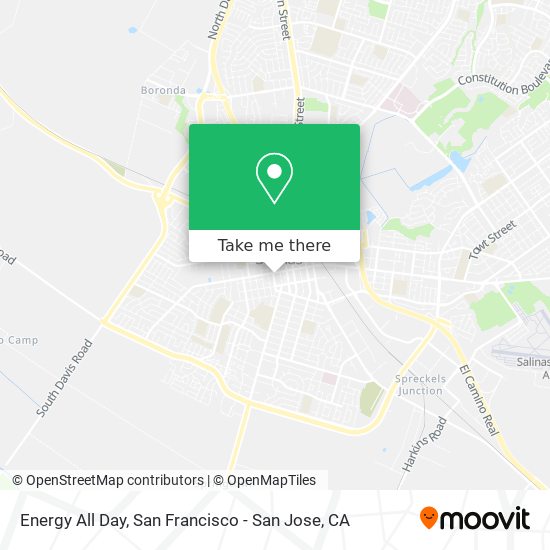 Energy All Day map