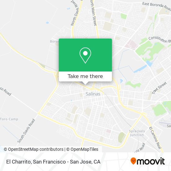Mapa de El Charrito