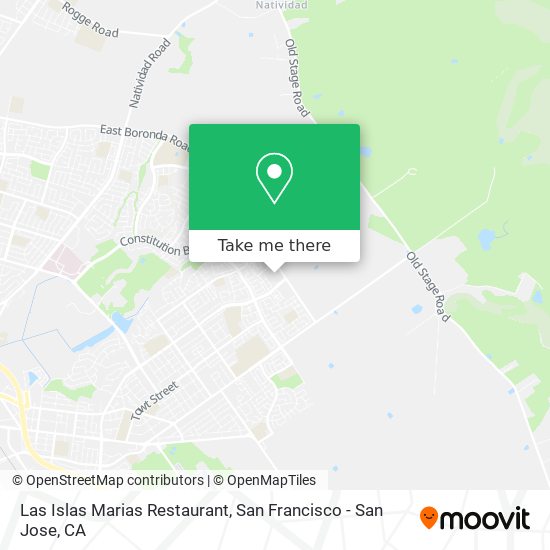 Las Islas Marias Restaurant map