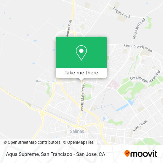 How to get to Aqua Supreme in San Francisco - San Jose, CA by ...