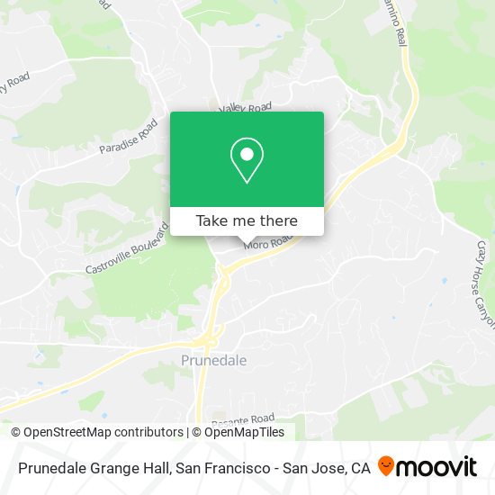 Mapa de Prunedale Grange Hall