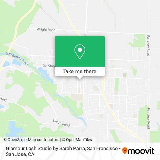 Glamour Lash Studio by Sarah Parra map