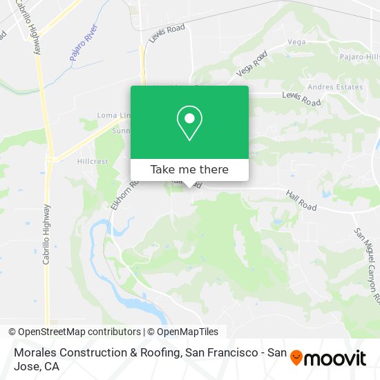 Morales Construction & Roofing map