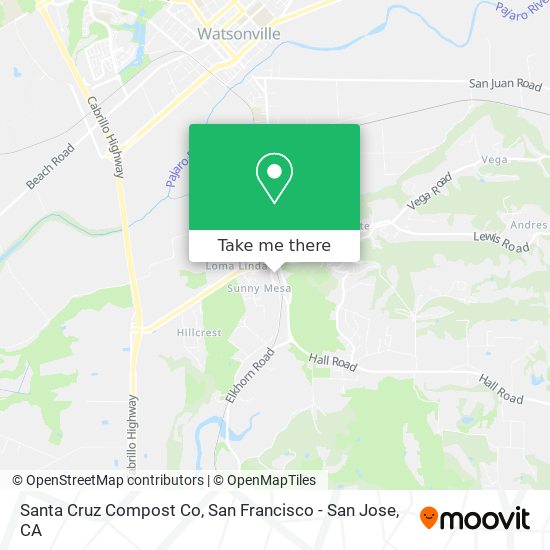 Santa Cruz Compost Co map