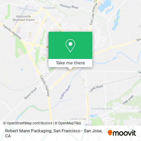 Robert Mann Packaging map
