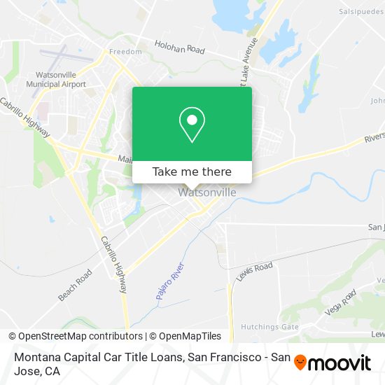 Montana Capital Car Title Loans map