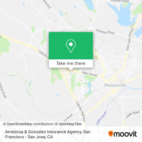 Mapa de Amezcua & Gonzalez Insurance Agency