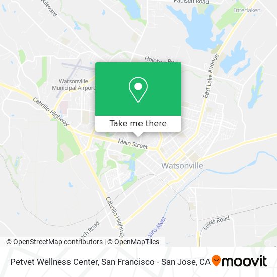 Petvet Wellness Center map