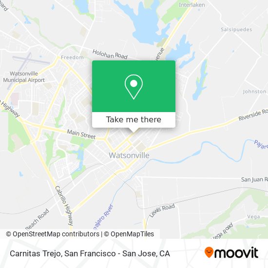 Carnitas Trejo map