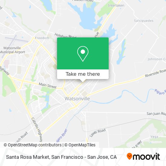Santa Rosa Market map
