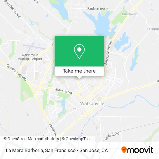 Mapa de La Mera Barberia