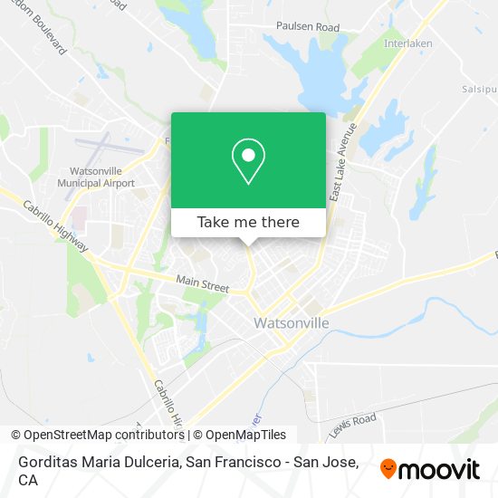 Gorditas Maria Dulceria map