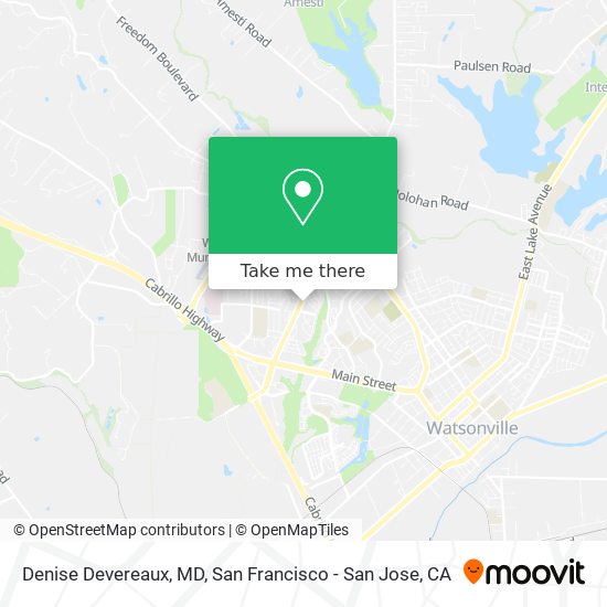 Mapa de Denise Devereaux, MD