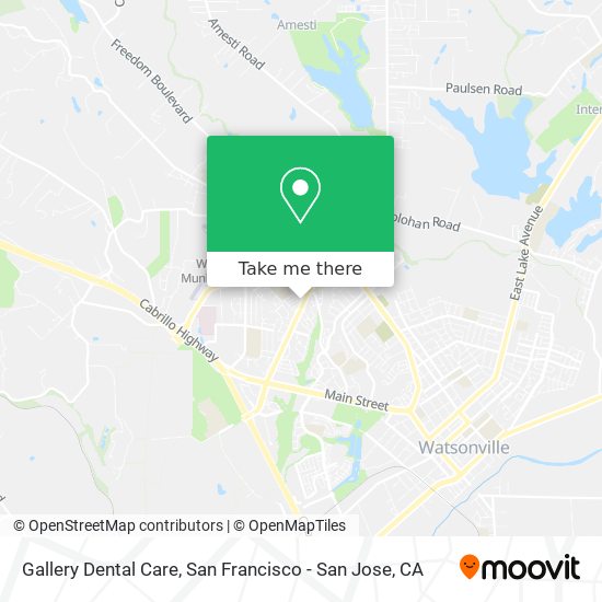 Gallery Dental Care map