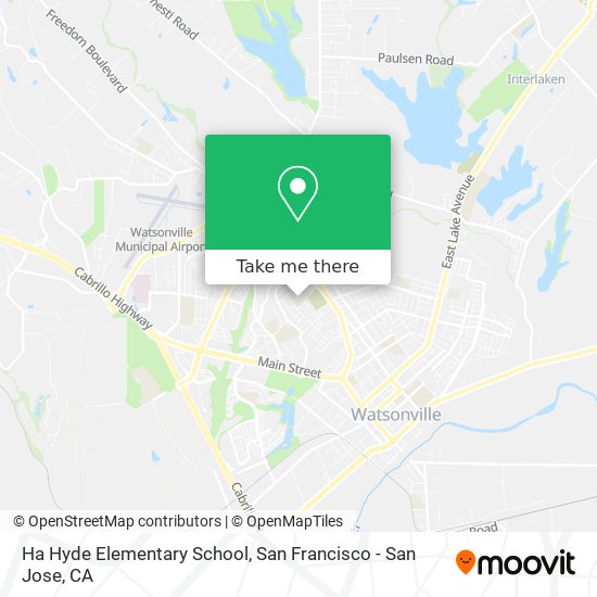 Ha Hyde Elementary School map