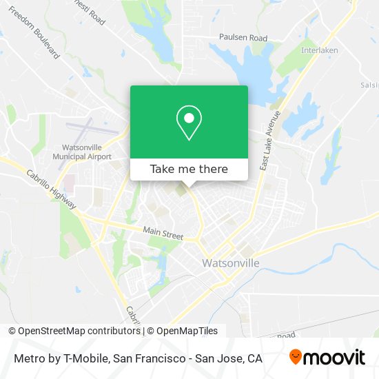 Metro by T-Mobile map