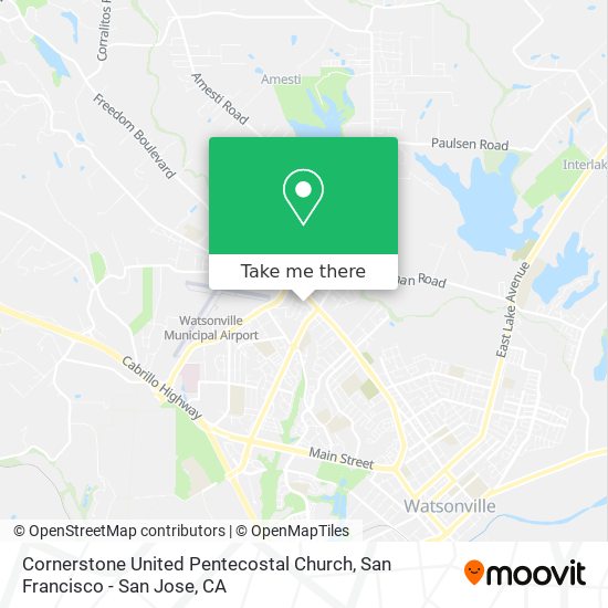 Mapa de Cornerstone United Pentecostal Church