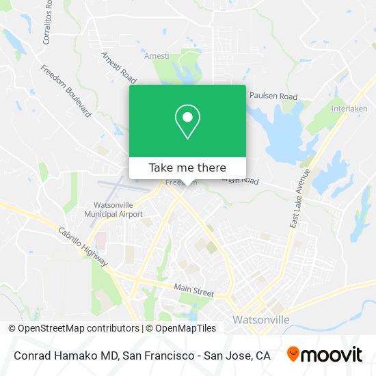 Conrad Hamako MD map