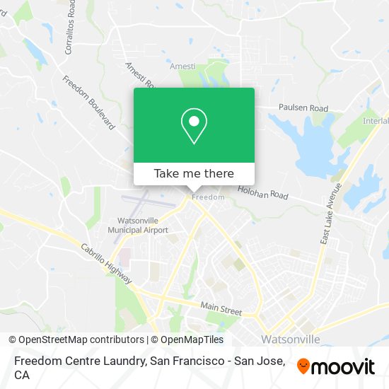 Freedom Centre Laundry map