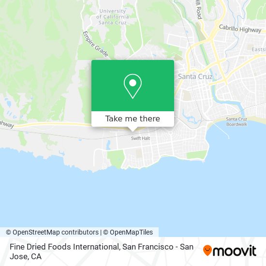 Mapa de Fine Dried Foods International