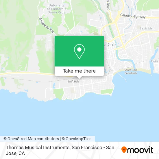 Thomas Musical Instruments map