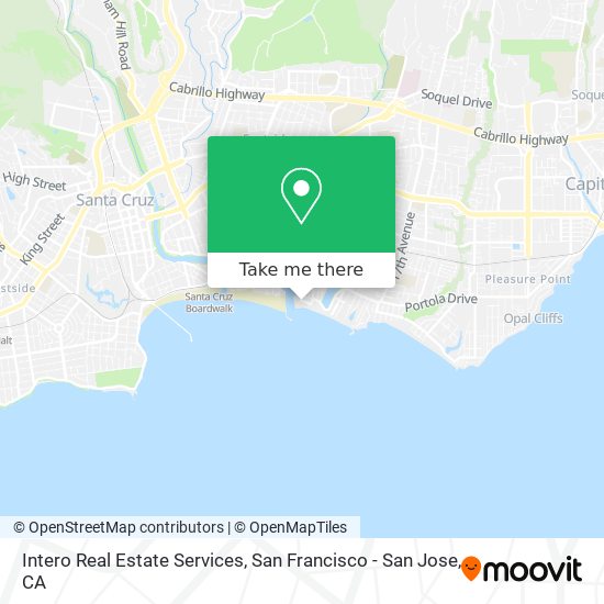 Intero Real Estate Services map