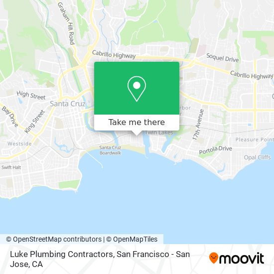 Mapa de Luke Plumbing Contractors