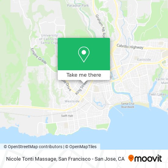 Nicole Tonti Massage map