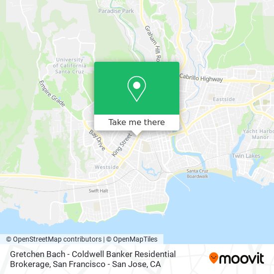 Gretchen Bach - Coldwell Banker Residential Brokerage map