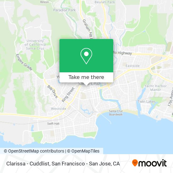 Clarissa - Cuddlist map