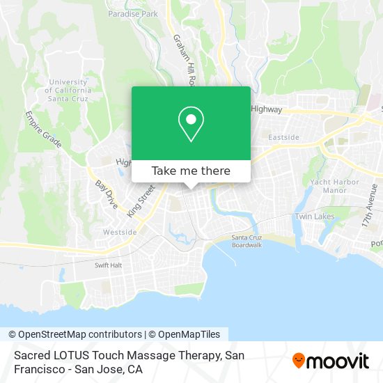 Mapa de Sacred LOTUS Touch Massage Therapy