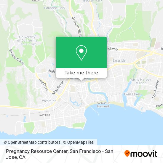 Mapa de Pregnancy Resource Center