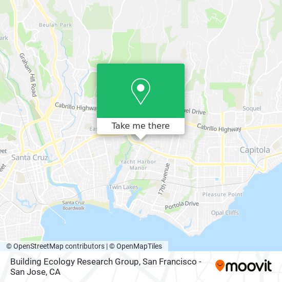 Building Ecology Research Group map