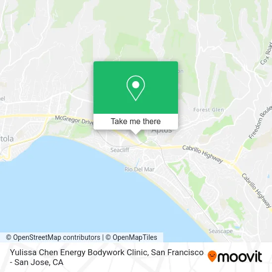 Yulissa Chen Energy Bodywork Clinic map