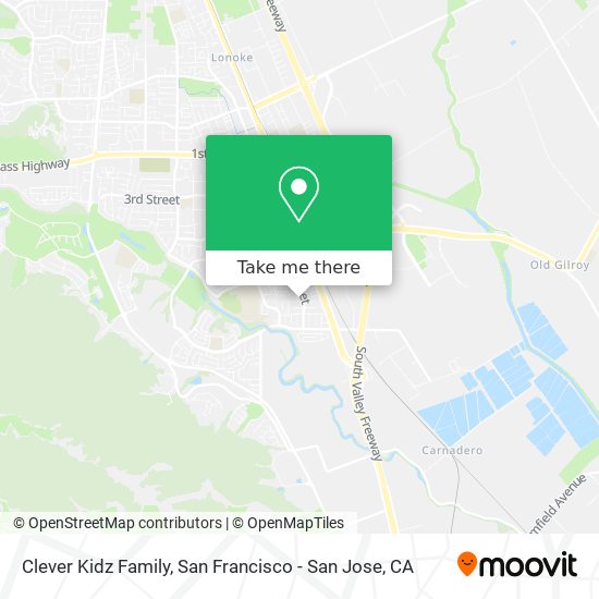 Clever Kidz Family map