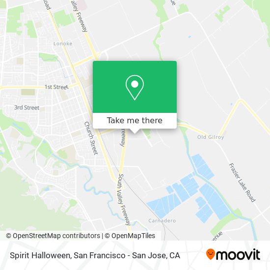 Spirit Halloween map