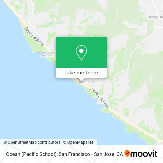 Ocean (Pacific School) map