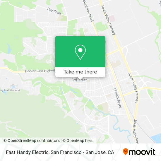 Mapa de Fast Handy Electric