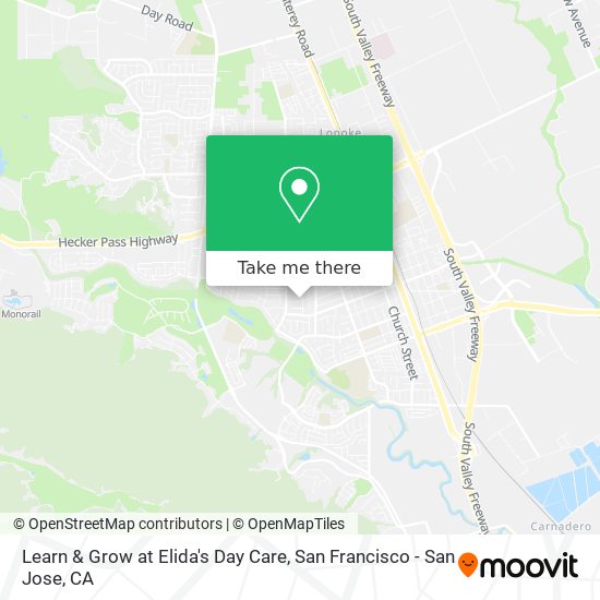 Learn & Grow at Elida's Day Care map