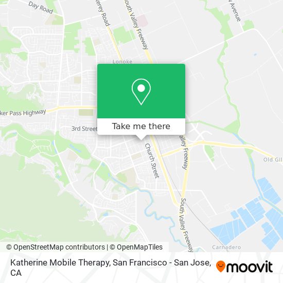 Katherine Mobile Therapy map