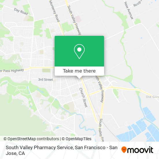 South Valley Pharmacy Service map