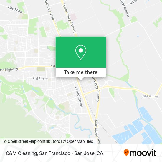 C&M Cleaning map