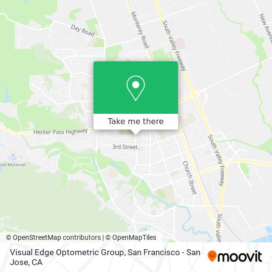 Visual Edge Optometric Group map