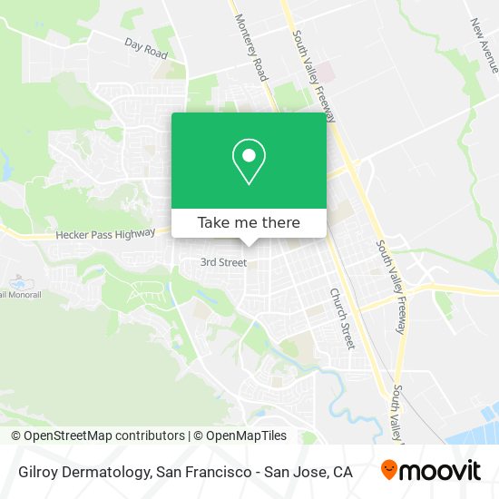 Mapa de Gilroy Dermatology