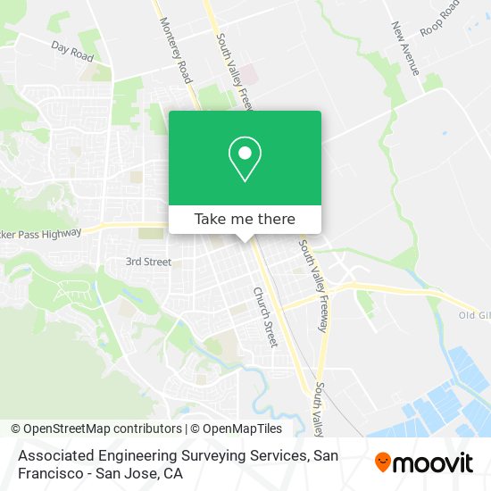 Associated Engineering Surveying Services map