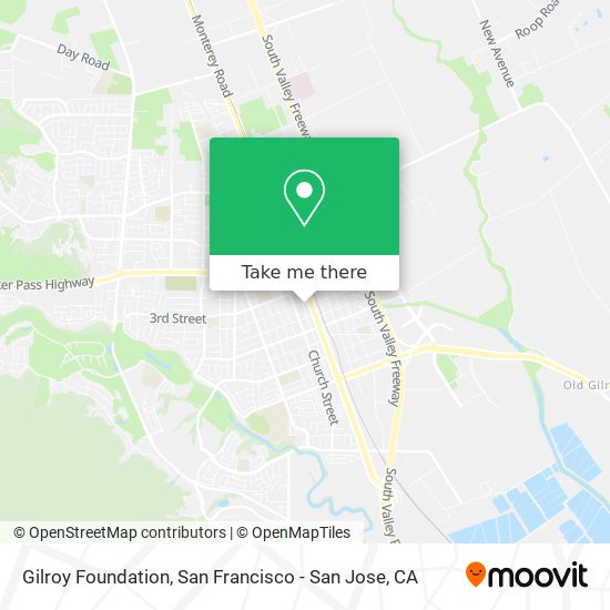 Gilroy Foundation map