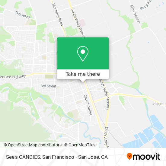 See's CANDIES map