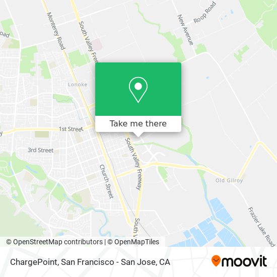 ChargePoint map